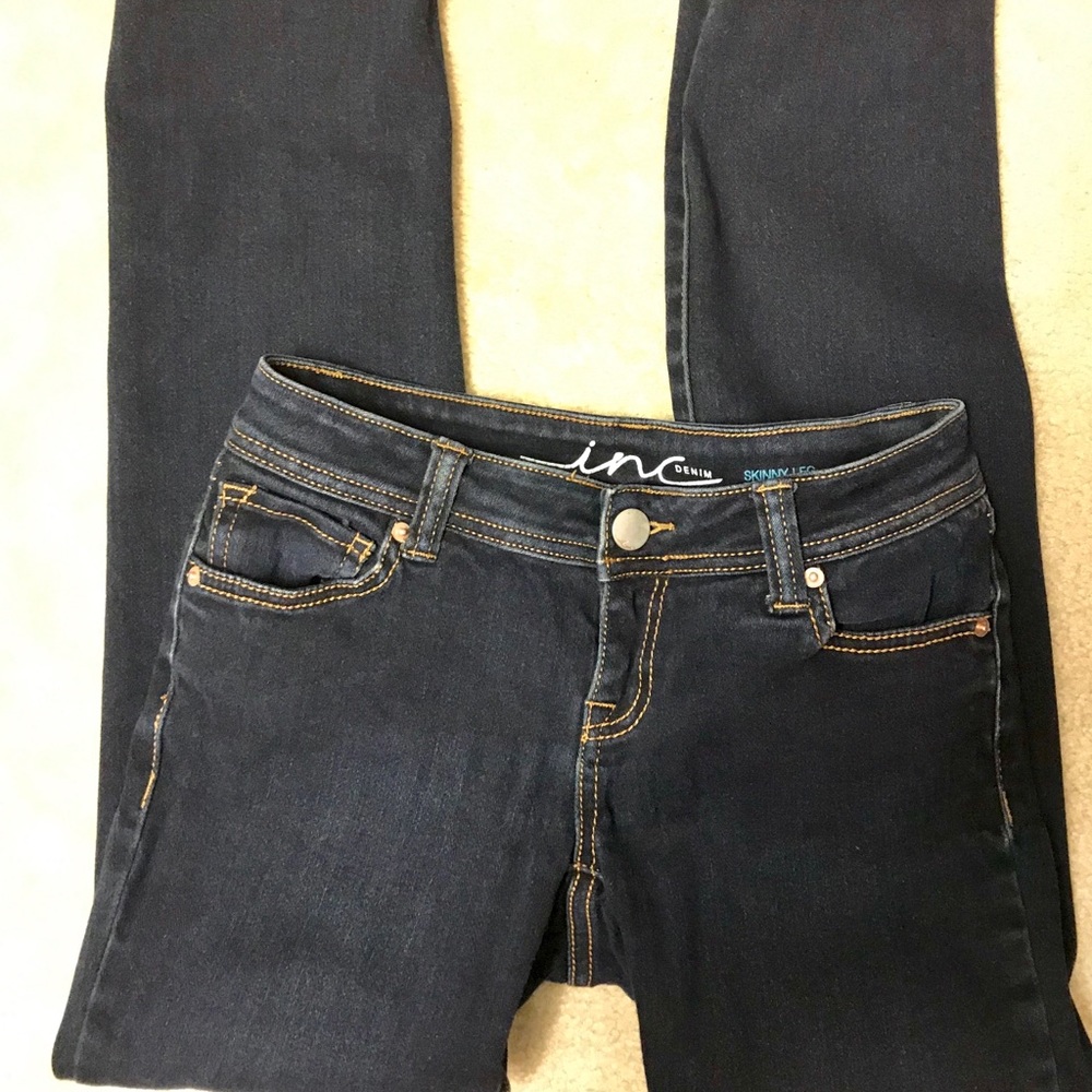 INC straight leg size 4 jeans